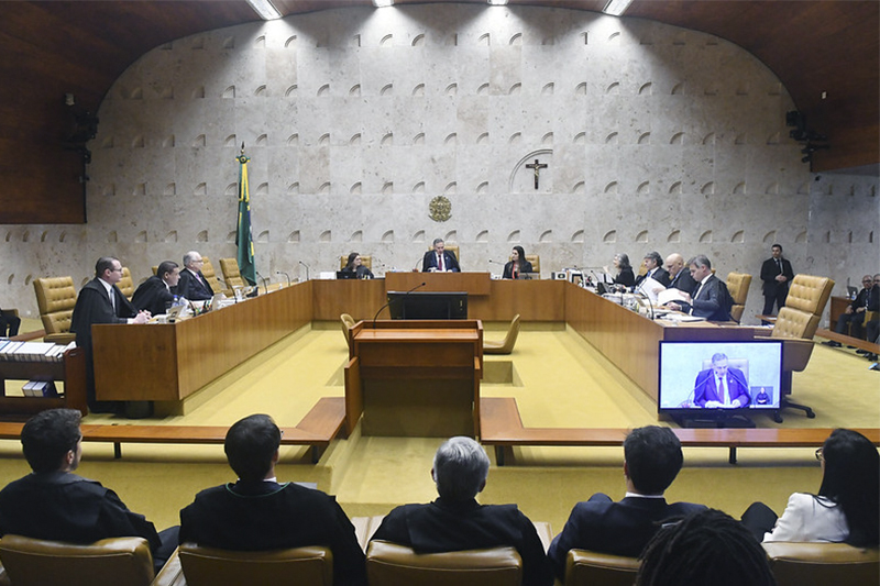 Plenário do STF: parlamentares querem limitar tempo de mandato dos ministros (Foto: Carlos Moura/SCO/STF)
