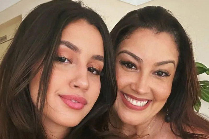 Carolyna com rara aparição da mãe Danda: morte comove fãs (Foto: Instagram/Reprodução)