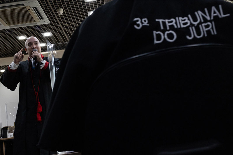 Defesa de réus teve pedido negado e eles foram condenados por homicídio (Foto Raphael Alves/TJAM)