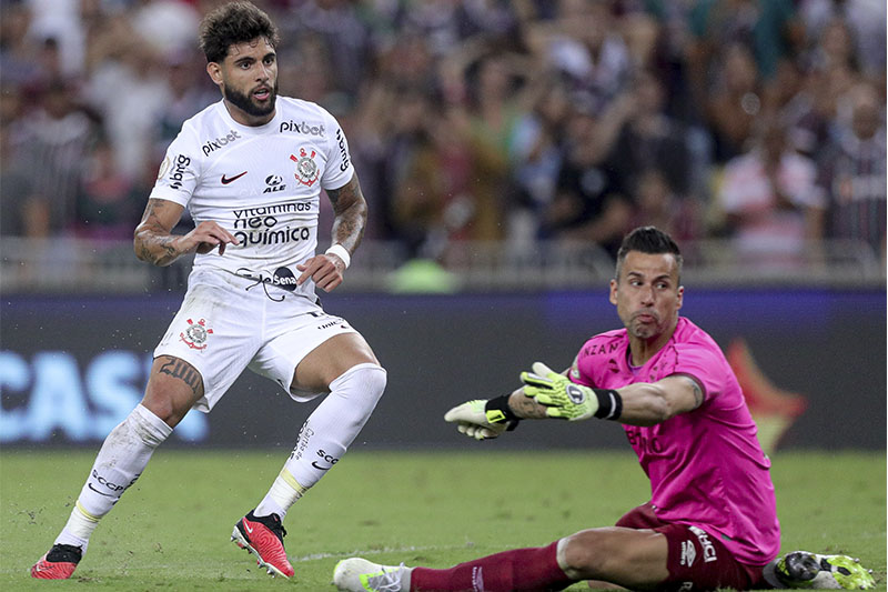 Yuri Alberto fez dois golaços, mas Corinthians sofreu empate do Fluminense (Foto: Rodrigo Coca/Agência Corinthians)