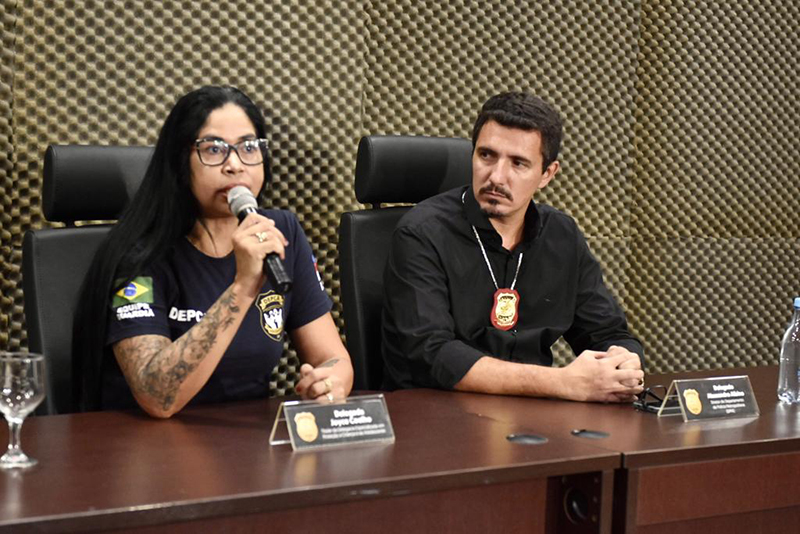 Delegada Joyce Coelho relatou que menino foi espancado por defecar no chão da casa (Foto: Erlon Rodrigies/PC-AM)