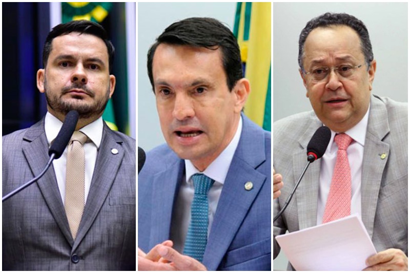 Alberto Neto, Sidney Leite e Silas Câmara assinam PEC da Retaliação, segundo o Congresso em Foco (Fotos: Agência Câmara)