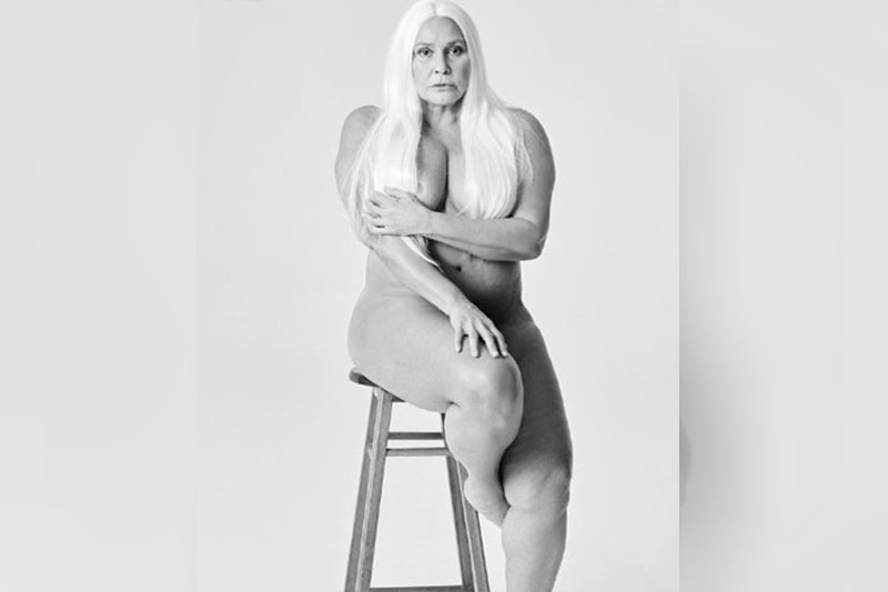 Fafá de Belém em foto ousada para livro da revista Vogue (Imagem: Instagram/Reprodução)