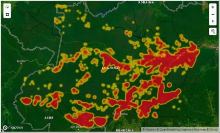 Focos de Calor na Amazônia Legal