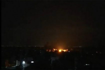 Governo de Israel divulgou vídeo em que foguete explode em hospital: guerra de versões (Imagem: YouTube/Reprodução)