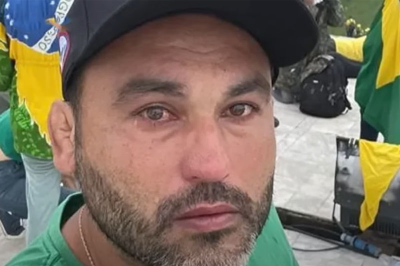 Leonardo Rodrigues de Jesus – o Léo Índio, é alvo da PF (Foto: Redes sociais/Reprodução)