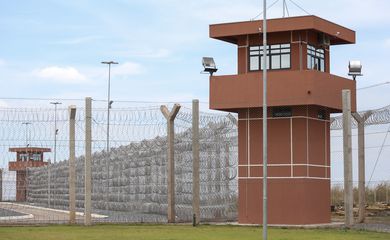Penitenciária federal de segurança máxima de Brasília (Foto: Marcelo Camargo/Agência Brasil)