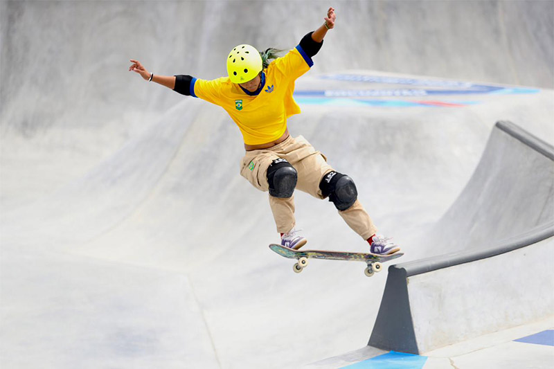 Skate nos Jogos Pan-Americanos de Santiago-2023