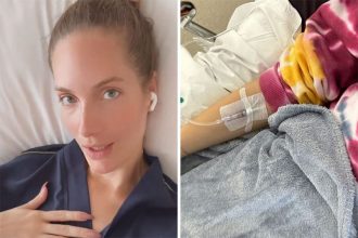 Schynaider Moura tranquilizou fãs ao publicar foto em hospital (Foto: Reprodução/Instagram)