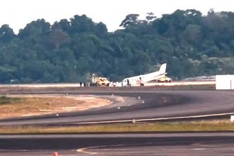 acidente aéreo em Manaus