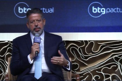 Arthur Lira defendeu a ideia em evento do Banco BGT Pactual (Foto: Reprodução/YouTube)