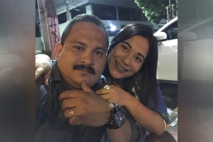 Waldo Plácido e Brenda: casal foi encontrado morto a tiros (Foto: Facebook/Reprodução)