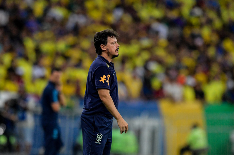 Fernando Diniz afirmou que Brasil jogou bem, mas lamentou falta de gols (Foto: Staff Images / CBF)