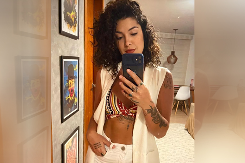 Giovana Fagundes causou indignação com piada sobre acidente com Marília Mendonça (Foto: Reprodução/Instagram/@giovanafagundes)