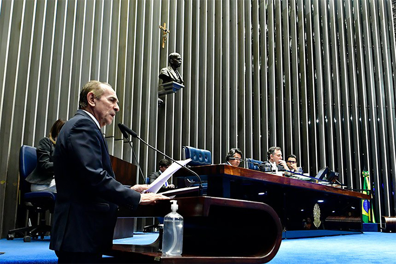 Relator, senador Marcelo Castro explicou alterações na lei (Foto: Waldemir Barreto/Agência Senado)