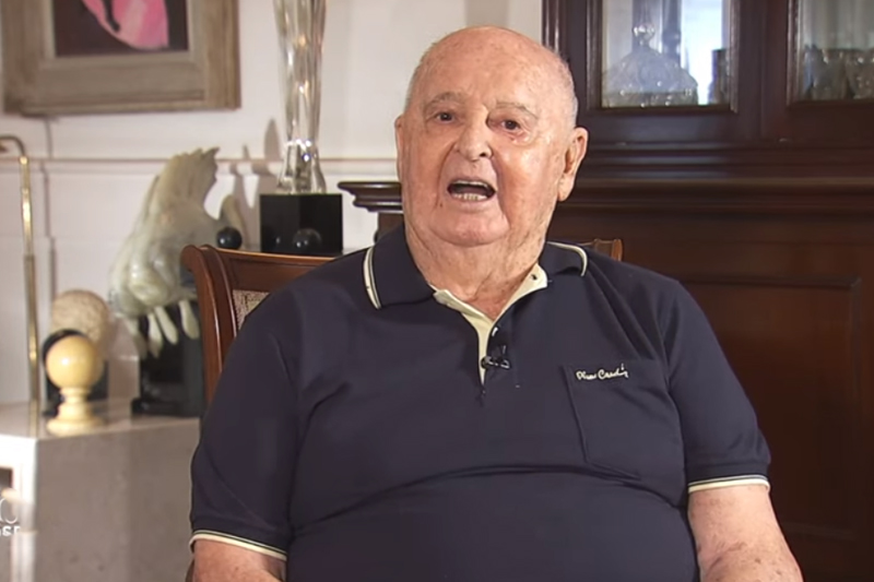 Rubens Minelli tinha 94 anos e era tricampeão brasileiro (Imagem: BandSports/YouTube/Reprodução)