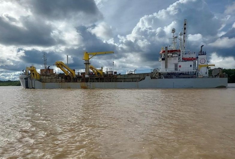TCU identificou irregularidades em contratos para dragagem no Rio Madeira (Foto: Dnit/Divulgação)