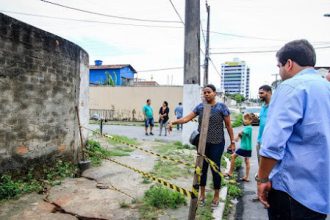 Mina pode colapsar a qualquer momento, diz Defesa Civil de Maceió (Foto: Pei Fon/Secom de Maceió)