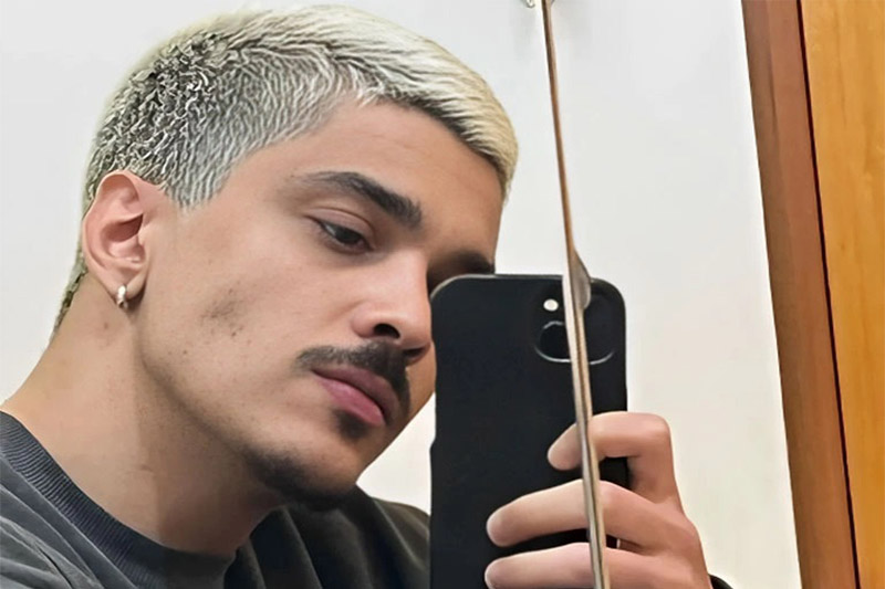 Chico Moedas reapareceu nas redes sociais quatro meses após Luísa Sonza expor traição (Foto: Instagram/Reprodução)