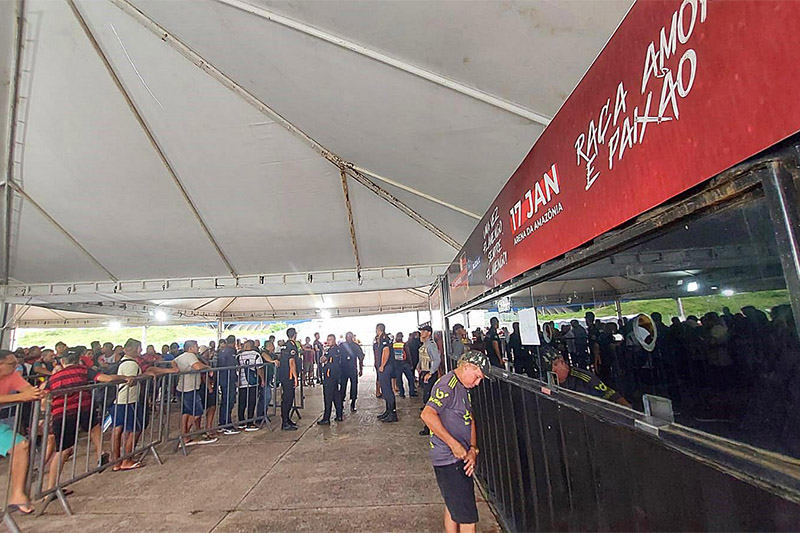 Ponto de venda presencial no Sambódromo será reaberto na terça-feira (Foto: Emanuel Mendes Siqueira/Divulgação)