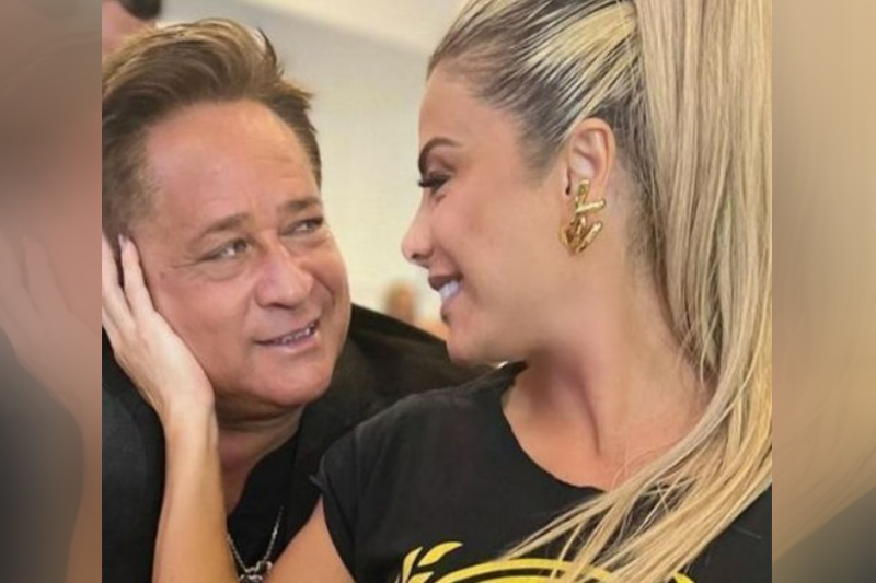 Leonardo com a esposa Poliana: marido perdoado por traições (Foto: Instagram/Reprodução)