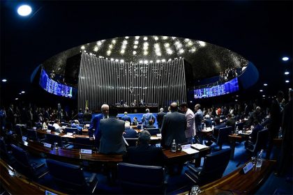 Plenário do Senado: parlamentares aprovam projeto sobre o bullying (Foto: Marcos Oliveira/Agência Senado)