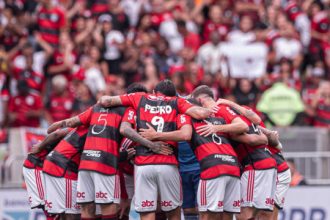 Flamengo estreia pelo campeonato carioca contra o Audax, em jogo na Arena da Amazônia (Foto: Paula Reis/Flamengo)
