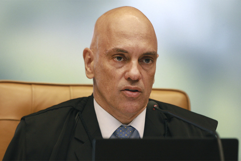 Alexandre de Moraes disse que união de Poderes impediu tentativa de golpe (Foto: Nelson Jr./SCO/STF)