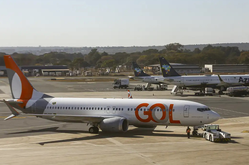 Avião da Gol: companhia entra em recuperação financeira nos EUA (Foto: Marcelo Camargo/ABr)