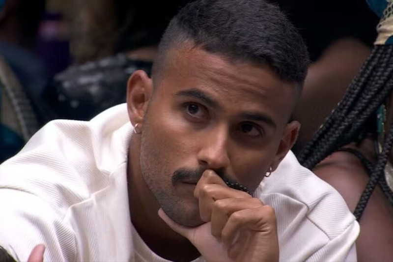 Lucas Pizane disse que não concordava com colegas do BBB 24, mas ficava calado por gostar deles (Imagem: Globoplay)