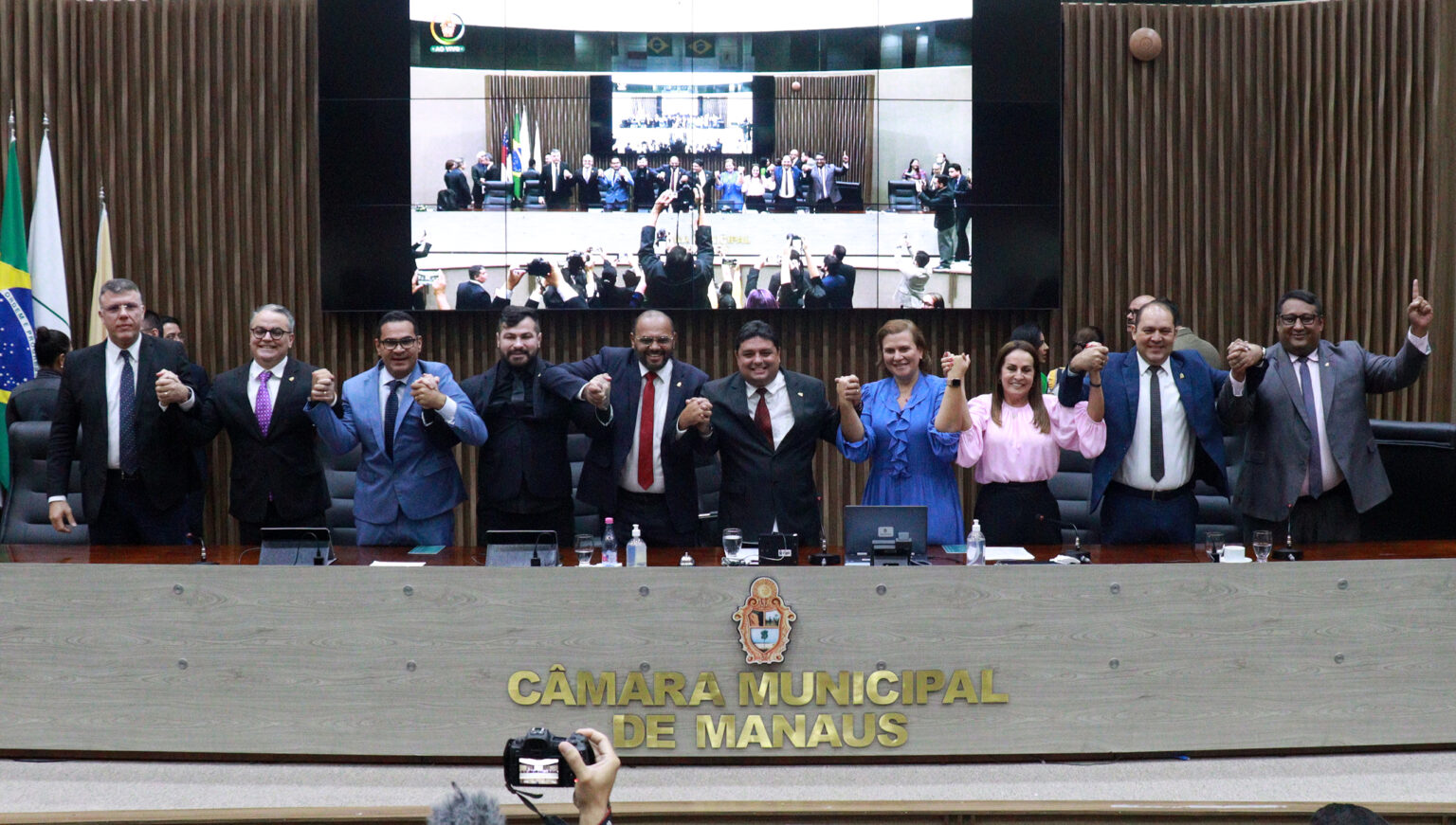 Câmara de Manaus está em recesso e maioria dos membros da Mesa Diretora está fora da cidade (Foto: Robervaldo Rocha)