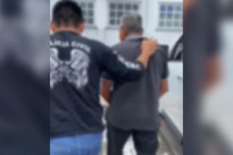O idoso foi preso em uma comunidade localizada na zona rural de Iranduba (Imagem: Divulgação/PC-AM)