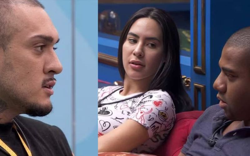 Davi e Isabelle estão na "Mira do Líder" e podem ser indicados direto ao Paredão (Imagem: Reprodução/Globoplay)