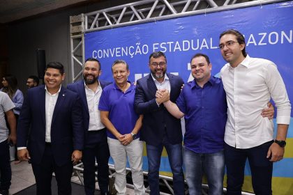 Convenção confirma Wilson Lima como presidente regional do União Brasil no Amazonas (Foto: Divulgação)