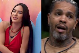 Rodriguinho disse que Isabelle é participante que usa a roupa coladinha de academia que todo BBB tem (Foto: Reprodução/Globoplay)