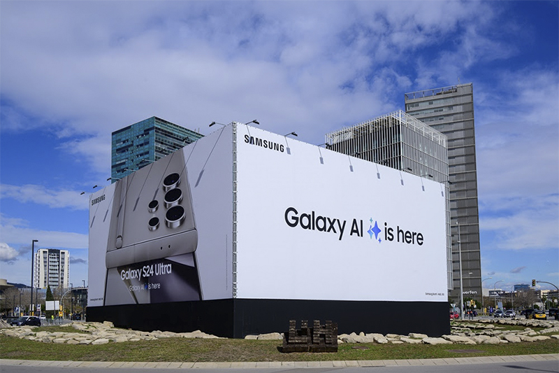 Anúncio da Samsung sobre o Galaxy AI: nova tecnologia para smartphones (Foto: Samsung/Divulgação)