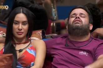 Michel votou em Isabelle e com isso ela foi a mais votada do quarto Fada e agora está no segundo Paredão seguido (Imagem: Reprodução/Globoplay)
