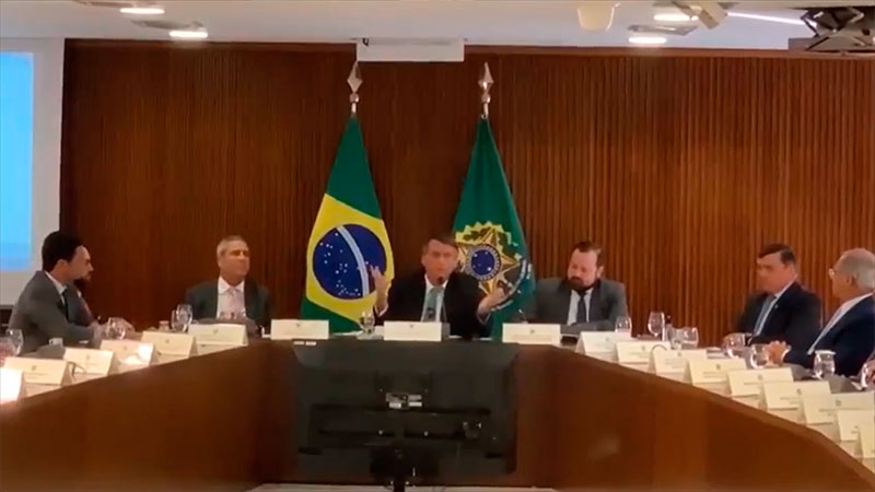 Bolsonaro reunião golpista