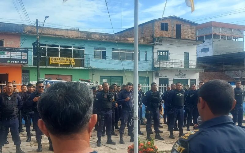 Guardas municipais de Tefé: Justiça manda prefeitura fazer concurso (Foto: Divulgação/Facebook)