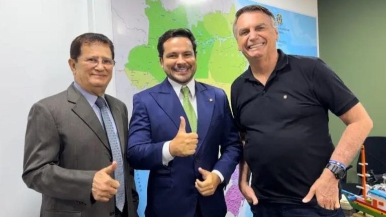 Alberto será o candidato do PL à prefeito de Manaus, por indicação do ex-presidente Jair Bolsonaro (Foto: Divulgação)
