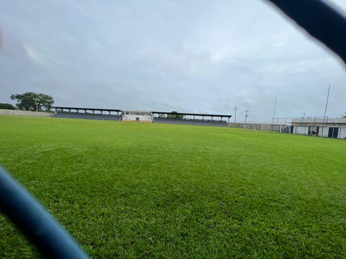 Estádio Afonso Jacob passou por reforma recente (Foto: Amazonas/Divulgação)