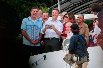 Emmanuel Macron na Amazônia
