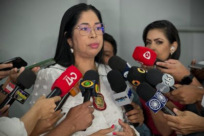 Delegada Joyce Coelho disse que suspeito cometida estupro desde que criança tinha 8 anos (Foto: Erlon Rodrigues/PC-AM)