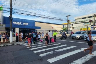 Faixa de pedestre (Foto: Divulgação/IMMU)