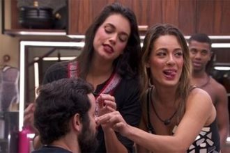 Alane, Beatriz. Matteus e Davi estão na mira do líder Lucas para o Paredão (Imagem: Globoplay/Reprodução)