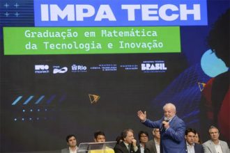 Lula ao inaugurar o Impa Tech: educação para salvar jovens do crime e do negacionismo (Foto: Tomaz Silva/ABr)