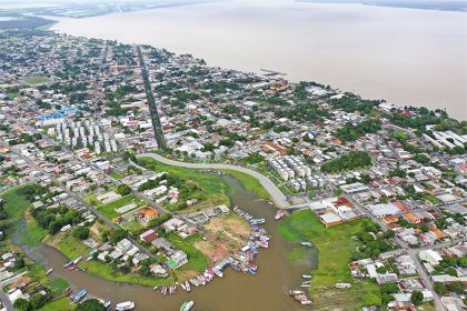 Prosai Parintins será construído na área da Lagoa da Francesa (Foto: Tiago Corrêa/UGPE)