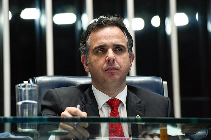 Rodrigo Pacheco diz que tomará providências para manter decisão política sobre desoneração da folha (Foto: Jefferson Rudy/Agência Senado)