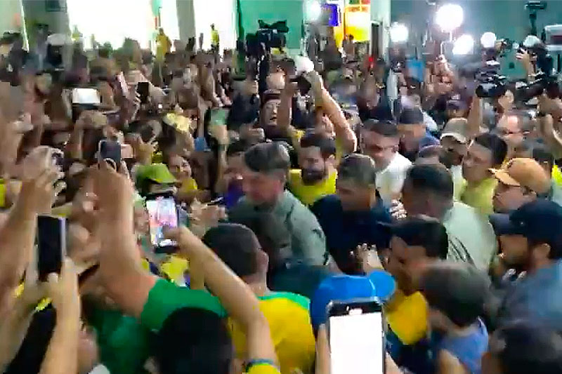 Bolsonaro em Manaus
