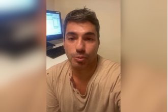 Chef Felipe Bronze publicou vídeo relatando sobre o assalto (Imagem: Instagram/Reprodução)